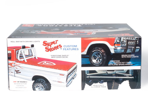 AMT 858 1978 Ford Pickup "Firestone Super Stones" 1/25 Scale Model Kit