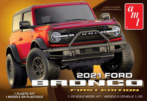AMT 1343 2021 Ford Bronco 1st Edition 1/25 Scale Model Kit