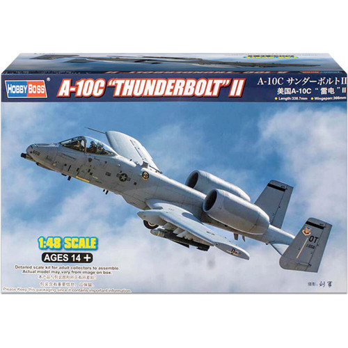 Hobby Boss 81796 A-10C Thunderbolt II 1/48 Scale Model Kit Hobby Boss 81796 A-10C Thunderbolt II 1/48 Scale Model Kit