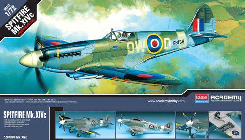 Academy Models 12484 Spitfire Mk.XIVC 1/72 Scale Model Kit Scale Plastic Model Kit Academy Models 12484 Spitfire Mk.XIVC 1/72 Scale Model Kit Scale Plastic Model Kit