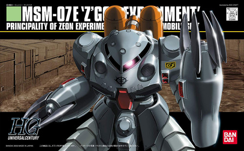 Bandai 5057739 #039 MSM-07E Zâ€™Gok Experiment Principality of Zeon Experimental Amphibious Mobile Suit HGUC 1/144 Scale Model Kit