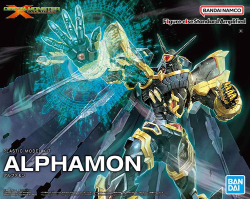 Bandai 5063365 Figure-Rise Standard Amplified Alphamon Model Kit