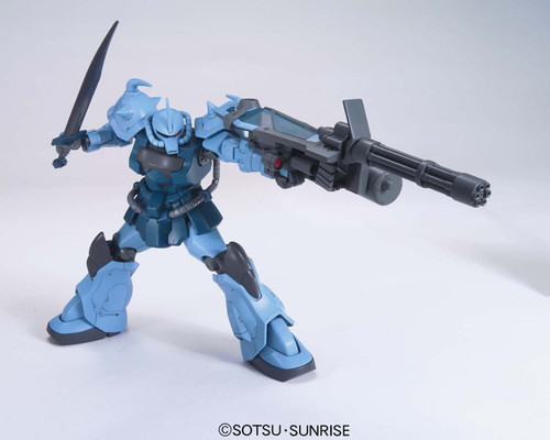 Bandai 5059165 #117 MS-07B Gouf Custom Principality of Zeon Ground Battle Type Mobile Suit HGUC 1/144 Scale Model Kit