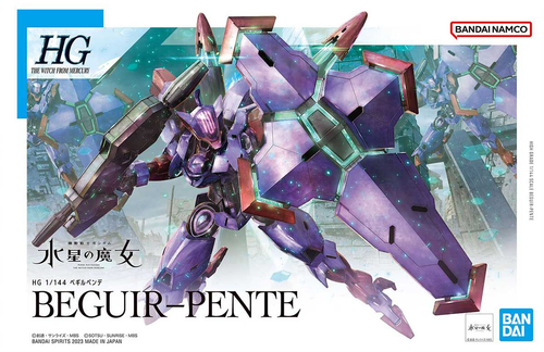Bandai 5065016 #12 Beguir-Pente 'The Witch from Mercury' HG 1/144 Scale Model Kit