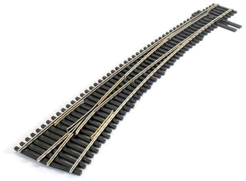 PECO SL-8377 HO Code 83 #7 Left Hand Curved Turnout Insulfrog PECO SL-8377 HO Code 83 #7 Left Hand Curved Turnout Insulfrog