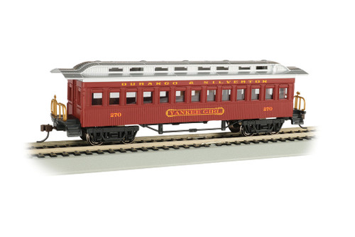 Bachmann 13409 HO Coach 1860-1880 Era - Durango & Silverton #270 Yankee Girl