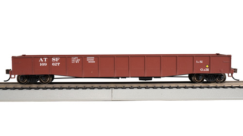 Bachmann 74801 HO 50'6" Drop End Gondola - ATSF Santa Fe #169627