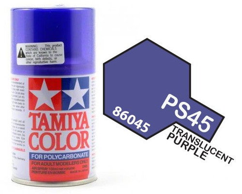 Tamiya 86018 PS-18 Metallic Purple Lexan Spray 100ml