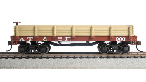 Bachmann 15401 HO Old Time Gondola - Santa Fe #966