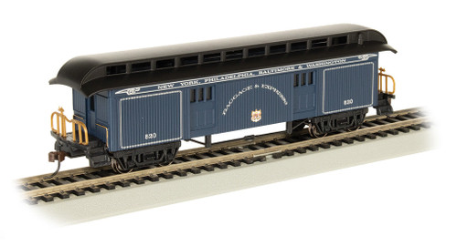 Bachmann 15305 HO Baggage 1860-1880 Era - Baltimore & Ohio #820 Royal Blue