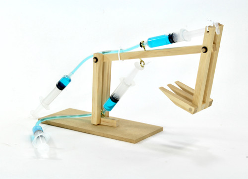 Pathfinders PFD-5 Hydraulic Machines 4 In 1 Wooden STEM Activity Kit