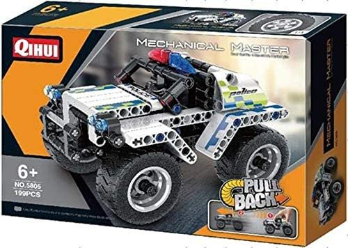 Qihui 5805 Tech Bricks Police Vehicle