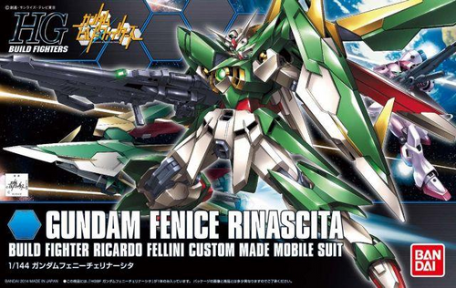 Bandai 5059563 #017 Gundam Fenice Rinascita Build Fighter Ricardo Fellini Custom Made Mobile Suit HG 1/144 Scale Model Kit