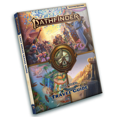 Paizo 9313 Pathfinder 2E: Lost Omens - Travel Guide Hardcover Paizo 9313 Pathfinder 2E: Lost Omens - Travel Guide Hardcover