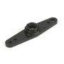 Dynamite DYN2539 Machined Aluminum Black Servo Arm for Futaba 25T Spline