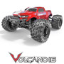 Redcat Racing RER13648 Volcano-16 1/16 Scale Brushed Monster Truck, Red
