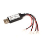 Racers Edge RCE1692 USB Multi-Charger for Charging Up To 4 1S Lipo Batteries at Once, Blade/E-flite Connector