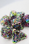 Foam Brain Games 4229 Mind Eater: Mythic - Hollow Metal RPG Dice Set