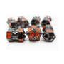 Foam Brain Games 4286 Dice 51: Moonlit Mars - Metal CCG Dice Set