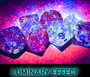 Chessex 27554 Nebula Red/silver Luminary Polyhedral 7-Dice Set