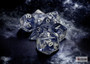Chessex 27408 Nebula Black/white Polyhedral 7-Dice Set