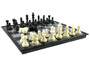 WorldWise Imports 68914 Folding Magnetic Chess & Plastic Checkers