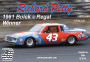 Salvinos JR Models RPB1981D Richard Petty 1981 #43 Buick Regal “7th Daytona Winner" 1/24 Scale Model Kit