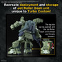 Bandai 5068559 ATM-09-STTC Scopedog Turbo Custom HG Model Kit
