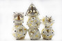 Foambrain Games 4447 Trees of Virtue Tree of Mercy - Hollow Metal RPG Dice Set