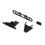 ARRMA ARA-1577 Lower Skid And Bumper Mount Set, Black