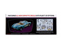 AMT 1498 1957 Chevy Corvette Street Machine 1/25 Scale Model Kit AMT 1498 1957 Chevy Corvette Street Machine 1/25 Scale Model Kit