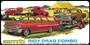 AMT1520: Indy Drag Combo (Chevy II Wagon Funny Car and Trailer