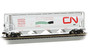 Bachmann 19132 HO Canadian 4 Bay Cylindrical Grain Hopper - CN Environmental Mode #317375