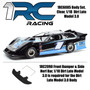 1RC Racing 1RC6085 Body Set, Clear, 1/18 Late Model 3.0