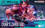 Bandai 5069190 #12 MS-06S Char's Zaku (GQ) HGGQX 1/144 Scale Model Kit