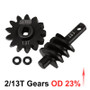INJORA SCX24-77-13T 2/13T 23% Overdrive Gears for SCX24 AX24