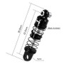 INJORA SCX30-07BS 22.5mm Aluminum Oil Shocks for 1/30 Axial SCX30