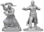 Wizkids 72612 Pathfinder Deep Cuts Unpainted Miniatures: Male Human Monk