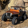 AXIAL AXI03008V2T2 1/10 SCX10 III Jeep CJ-7 4X4 RTR Brushed Rock Crawler, Copper