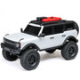 AXIAL AXI00006V2T4 1/24 SCX24 Ford Bronco 4X4 RTR Brushed Rock Crawler (Battery & Charger Included), White