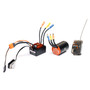 Spektrum SPMXSEMC25 Smart BL ESC / Motor / RX Combo: 1/12 Losi NASCAR AWD RC Race Car