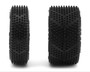 UpGrade RC UPG10011 Micro Spiker Pre-Mounted Front and Rear Carpet Tires for Losi Micro-B, White