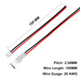 Hobbywurks HBYC2037 JST XH 2.54mm 2 Pin Male/Female Connector Pair, 2 Pieces