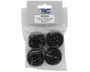 1RC Racing 1RC5572 Pre-Mounted 1/18 Asphalt Modified Hoosier Tires Soft Black