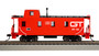 Bachmann 14004 HO Streamlined Caboose with Offset Cupola, Grand Trunk #122