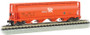 Bachmann 19156 N 4 Bay Cylindrical Grain Hopper, Potash #1455