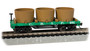 Bachmann 15556 N Old Time Water Tank Car, Rock Island #481