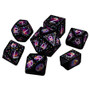 Botch 001001 Synth Nights 7-Dice Set