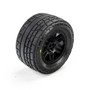 ProLine PRO1034510 Menace F/R Street Tires Mounted 12mm Black Split Six for ARRMA Mini KRATON