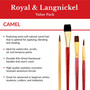 Royal & Langnickel RSET-9153 Royal Brush Manufacturing 10pc Sable / Camel Value Brush Set